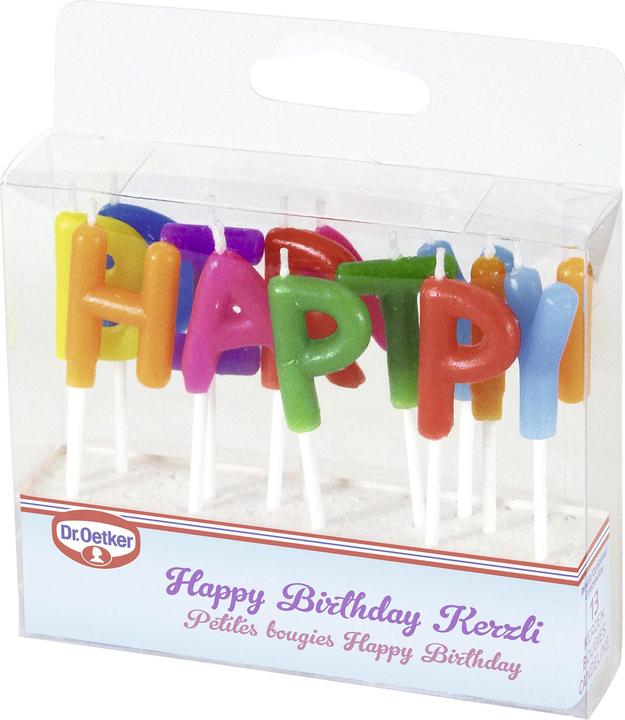 Actual product image Dr. Oetker Happy Birthday