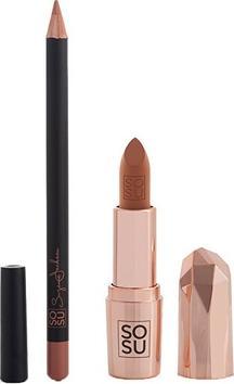 Actual product image Sosu Cosmetics - Let Them Talk Stripped Lip Kit (Lip Kit)
