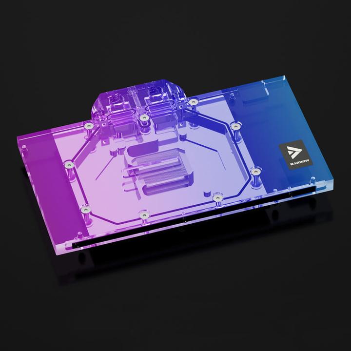 Actual product image Barrow LRC 2.0 Gigabyte RTX 4090 Aorus Aurora, RGB, black - Acrylic