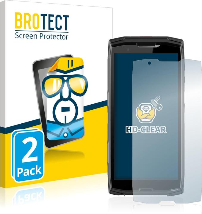 Produktbild BROTECT Schutzfolie Displayschutz Klar (2 Stück, Crosscall Core X5)