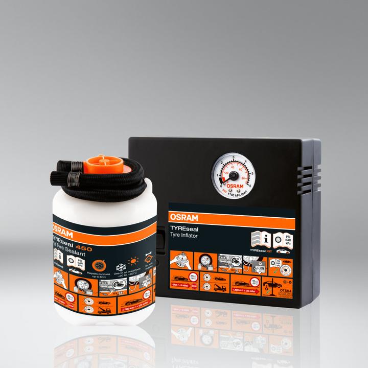 Actual product image Osram Tyre compressor and sealant