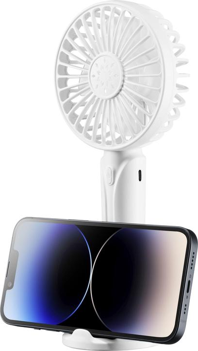 Image du produit Cellularline Ventilateur Breezy blanc Ventilateur portable avec fonction de support PORTABLEFANW