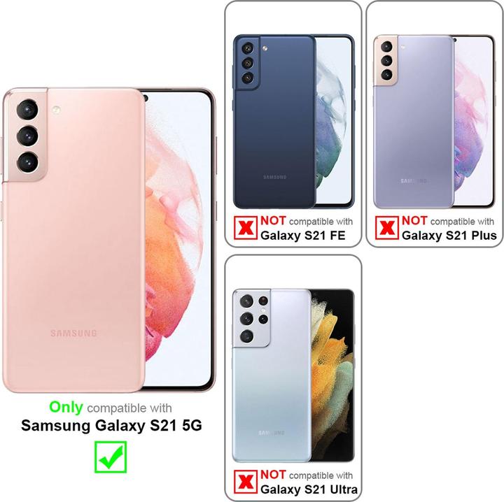 Immagine prodotto Cadorabo Vetro di protezione del display a schermo intero (1 Pezzo/i, Samsung Galaxy S21 5G)