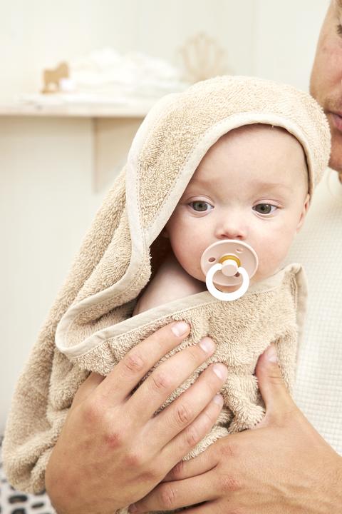 Meyco Hooded towel basic terry cloth sand