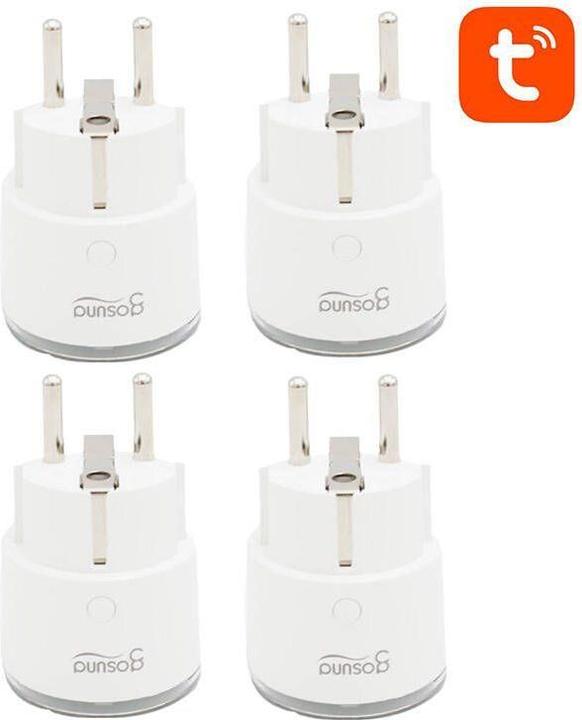 Actual product image Gosund Smart plug WiFi SP111, Tuya 4-pack