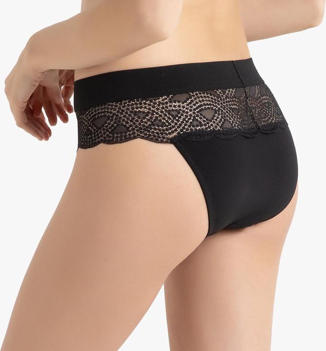 Produktbild La Redoute Collections Slip aus Spitze und Mikrofaser (42, Einzelpack)