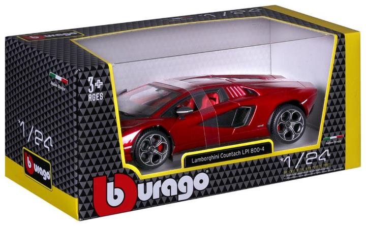 Produktbild Bburago Lamborghini Countach LPI 800-4 1/24 rot