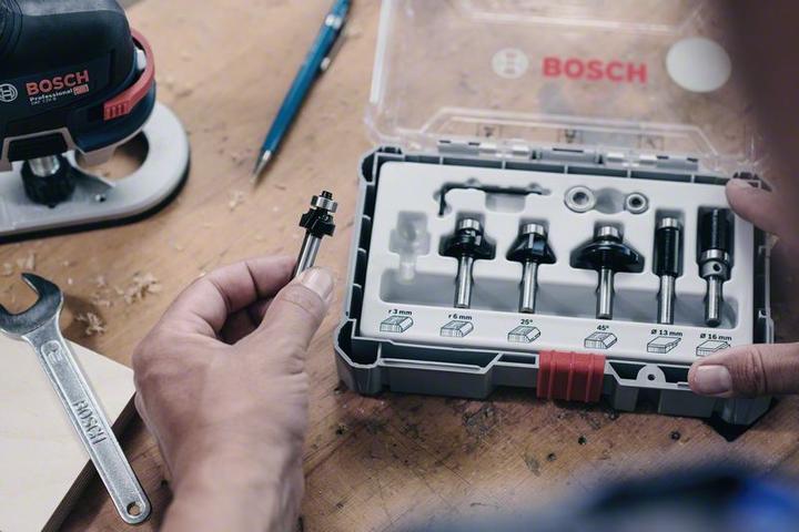Actual product image Bosch Professional Zubehör Freehand milling cutter set.