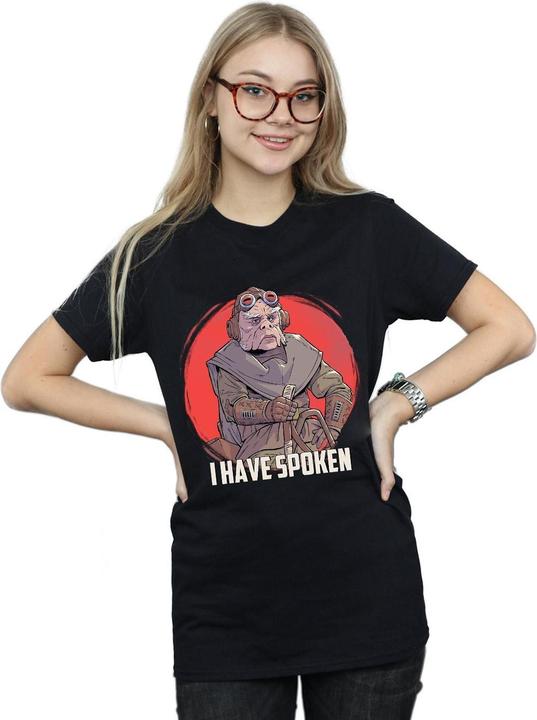 Immagine prodotto Star Wars The Mandalorian I Have Spoken Maglietta Ampia Donna (3XL)