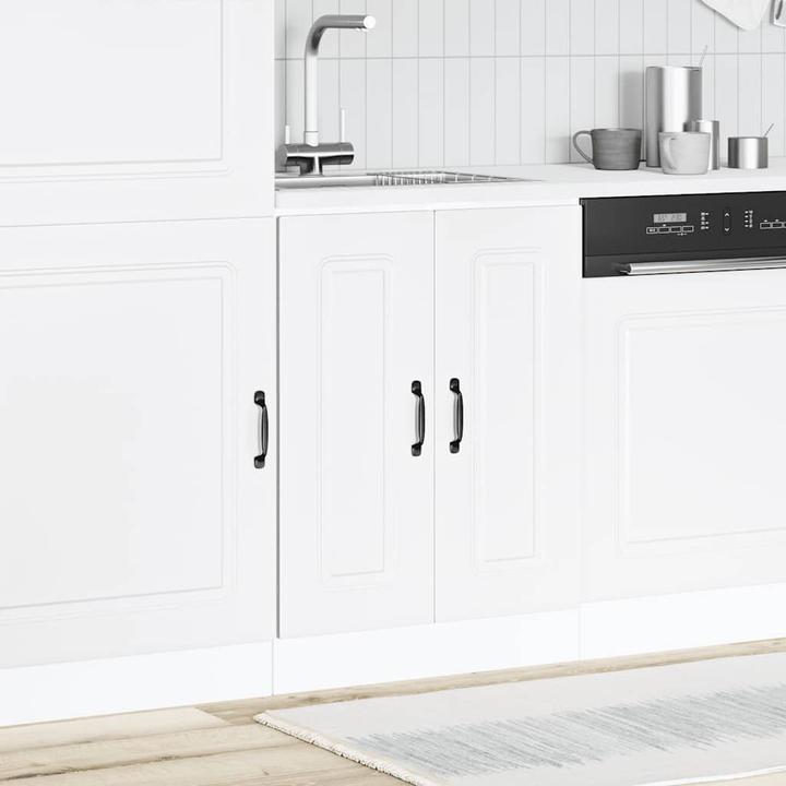Produktbild VidaXL Küchen-Hängeschrank Kalmar Weiss Holzwerkstoff Wandschrank Küche (30 x 31 x 60 cm)