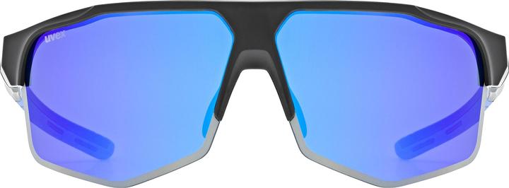 Actual product image Uvex Sports axos set (black matt (blue), Mirror Blue, Clear)
