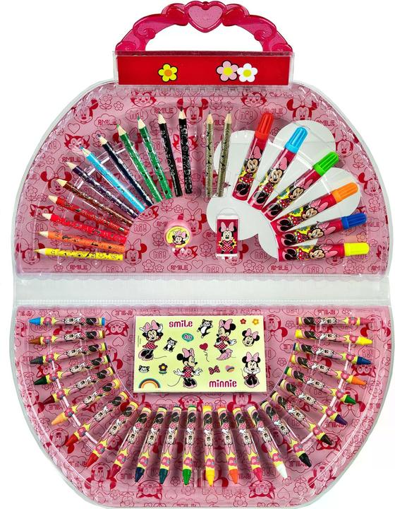 Actual product image Undercover Colouring set Minnie Mouse Disney 51 pieces, age recommendation