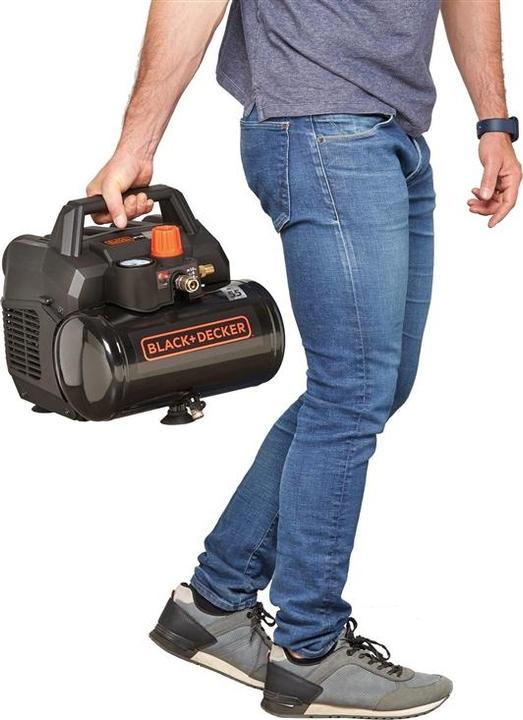 Actual product image Black & Decker COMPRESSOR AIR BXCMS106HE 6L 750W (0 l)