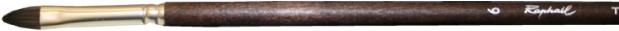 Actual product image Raphael Brush Textura Cat Tongue Series: 8702 Size 6 (7.50 mm)