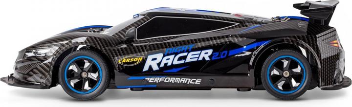 Produktbild Carson 1:10 Night Racer 2.0 2.4G 100% RTR blau (RTR Ready-to-Run)