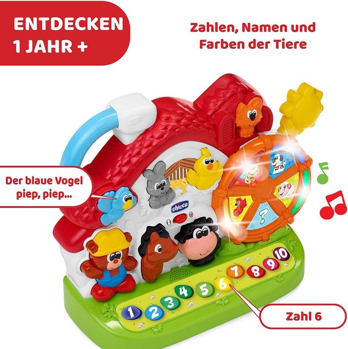 Actual product image Chicco Talking farm