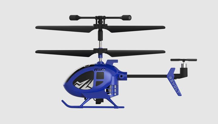 Actual product image Syma - REVOLT S100 Mini Helicopter Blue - (51402)