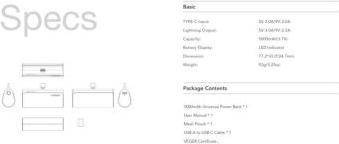 Produktbild Veger Plugon Charger (5000 mAh, 20 W, 18.50 Wh)