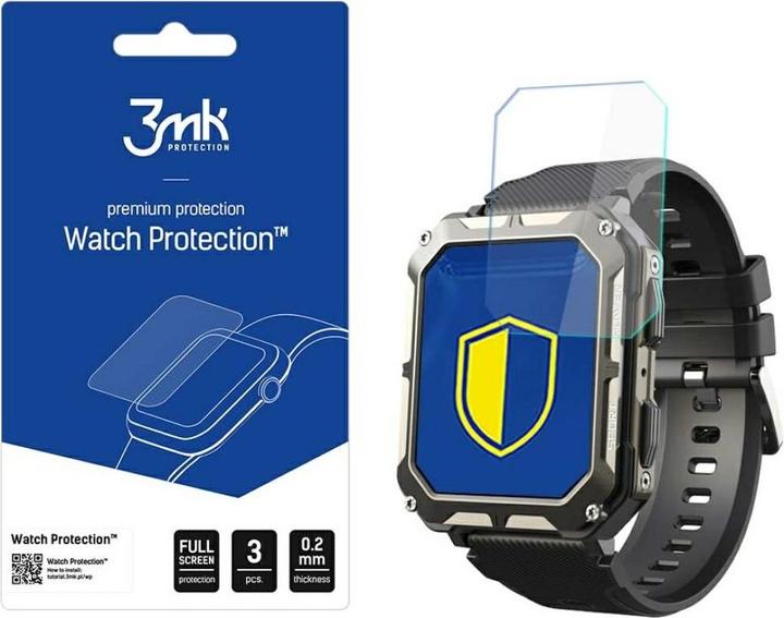 Actual product image 3MK FlexibleGlass Watch Cubot C20 Pro Szkło Hybrydowe