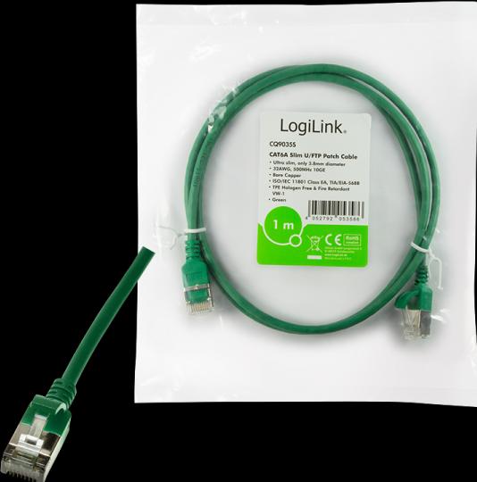 Productafbeelding LogiLink Netwerkkabel (STP, CAT6a, 0.50 m)