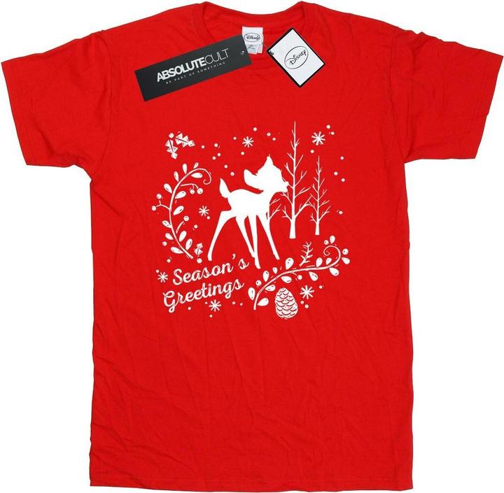 Disney Bambi Christmas Greetings TShirt