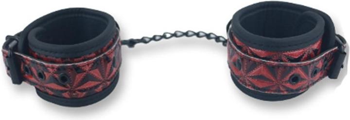 Back to Basics Ankle cuffs-370226 Red One size fits all