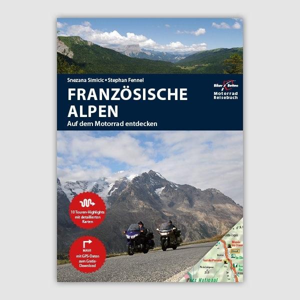 Actual product image Motorcycle Travel Guide French Alps
