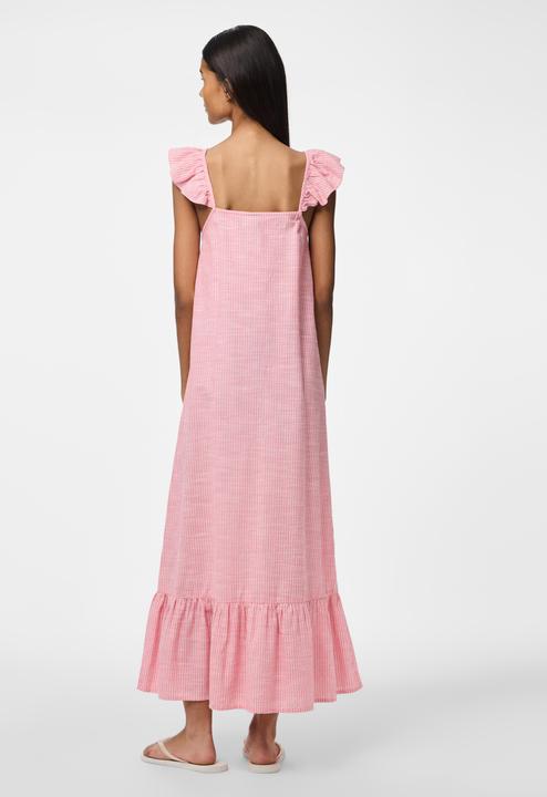 Image du produit Pieces PCAPIA Midi Kleid aus Leinengemisch (XL)