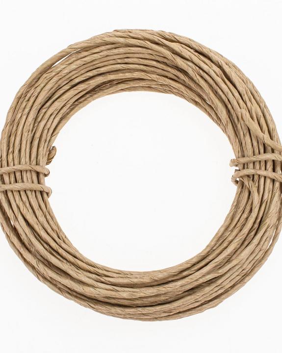 Image du produit Magni GLOREX 6 1280 214 - Fil de papier, 2 mm, longueur 10 m, naturel, pour bricoler et lier des (10 m)