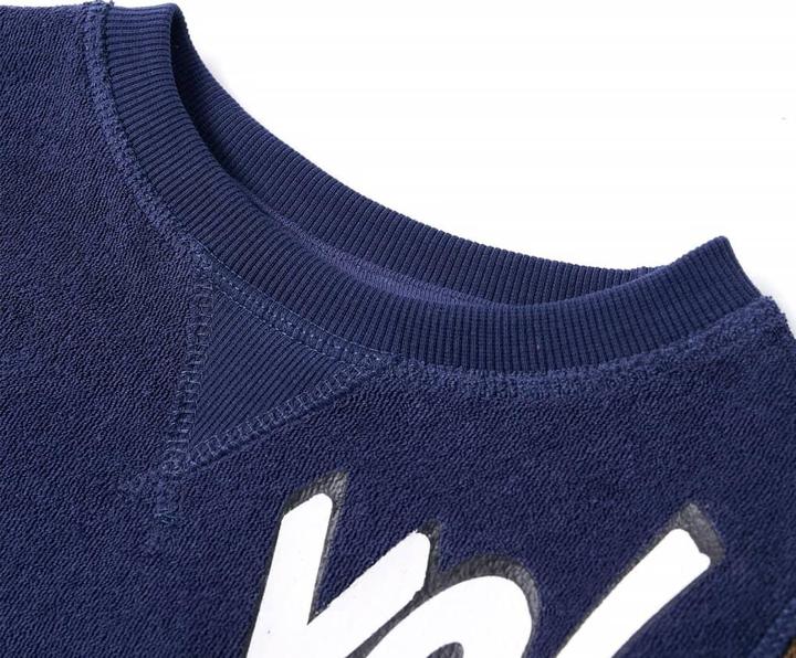 Produktbild VidaXL Kinder-Sweatshirt Dunkles Marineblau 116,Material: 85 (116)