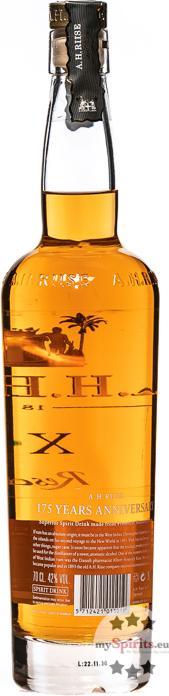 Actual product image A.H.Riise X.O. Reserve 175 Years Anniversary Rum (1 x 70 cl)