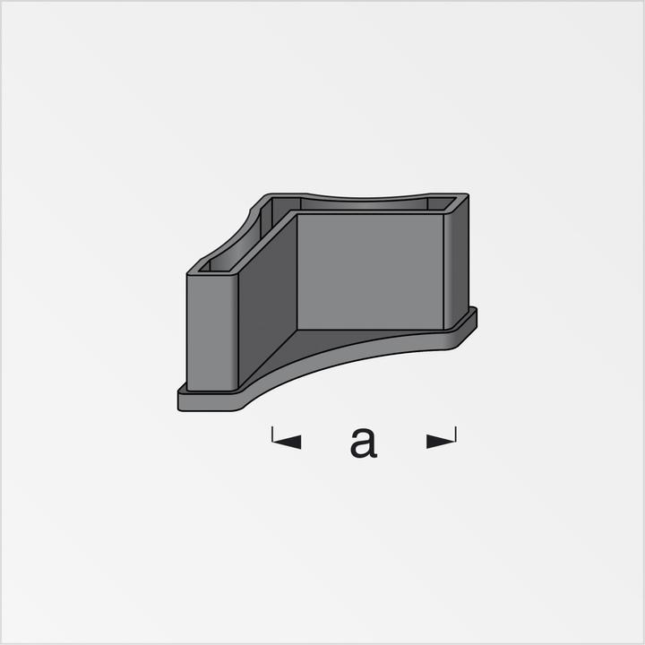 Produktbild Alfer Regalfuss Hart-PVC
