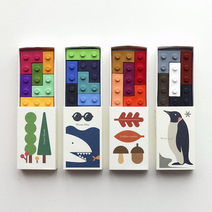 Actual product image Goober Pocket Crayons Seasons