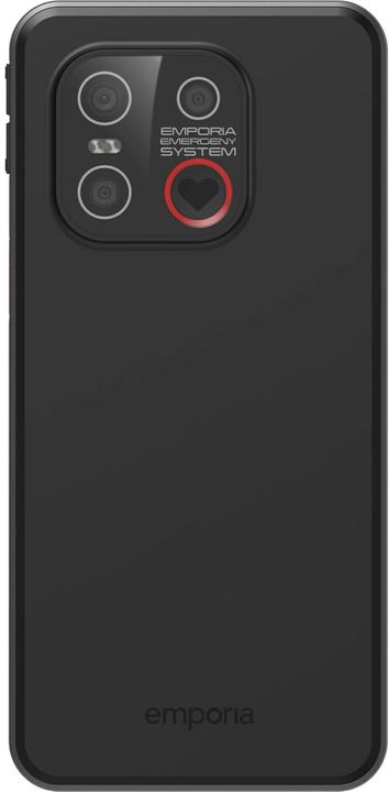 Actual product image Emporia Smart 6 Lite (128 GB, Black, 5.58", Single SIM, 50 Mpx, 4G)