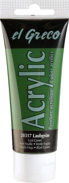 Productafbeelding Kreul el Greco Acryl 75ml (Bladgroen, 75 ml)