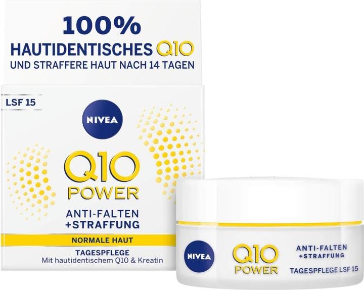 NIVEA Anti -Wurck -Creme mit Q10 in der Nacht, SPF 15, 50 ml (50 ml, Tagescreme, SPF 15)