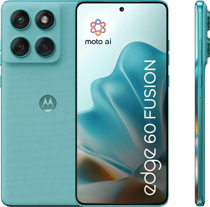 Motorola Edge 60 Fusion (256 GB, Amazonite, 6.67", Dual SIM, 50 Mpx, 5G)