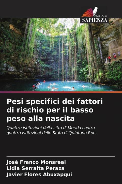 Actual product image Pesi specifici dei fattori di rischio per il basso peso alla nascita (José Franco Monsreal, Javier Flores Abuxapqui, Lidia Serralta Peraza, 2022)