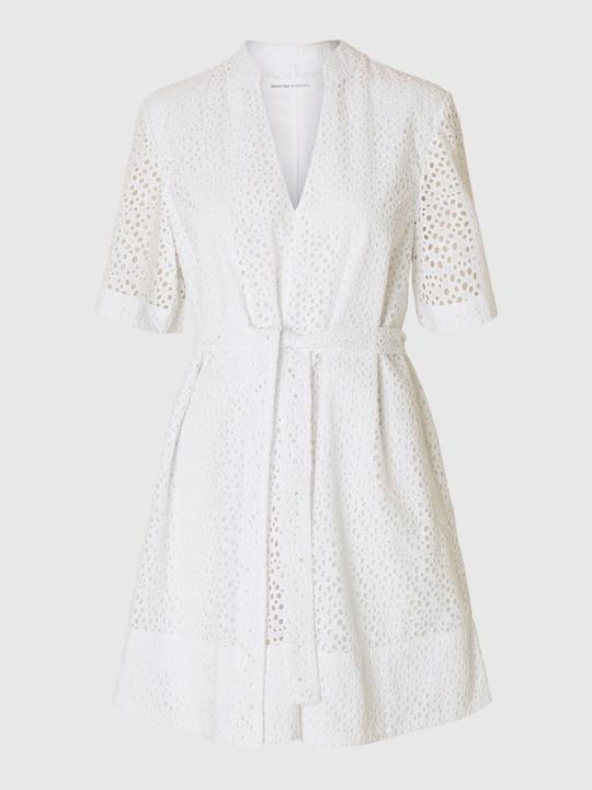 Produktbild Selected Femme Broderie Anglaise Minikleid (40)