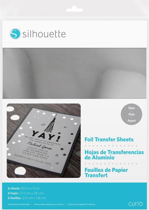 Immagine prodotto Silhouette Transfer foil argento