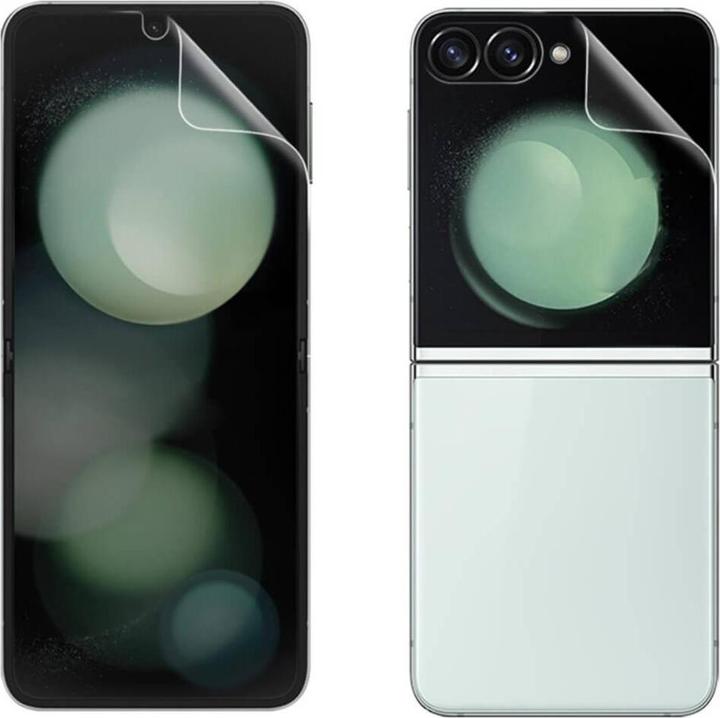 Actual product image Imak Galaxy Z Flip6 - Set Display Protective Film TPU (1 Piece, Samsung Galaxy S21)
