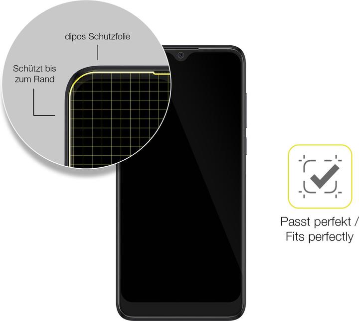 Immagine prodotto Dipos 3D Full-Cover Pellicola Protettiva (1 Pezzo/i, 1S (2020))