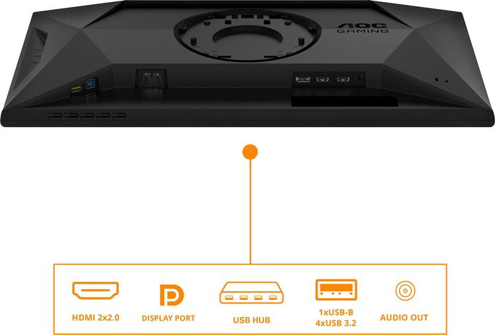 Image du produit AOC 25G4SXU (1920 x 1080 pixels, 24.50")