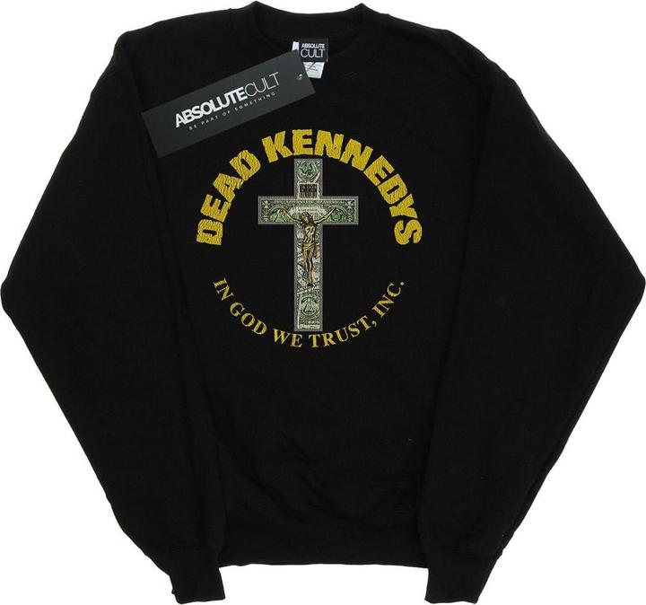 Actual product image Dead Kennedys Mens In God We Trust Sweatshirt (M)
