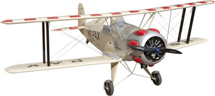 Actual product image Seagull Models bücker bü-133 jungmeister biplane in wood construction arf (Scale Helicopter)
