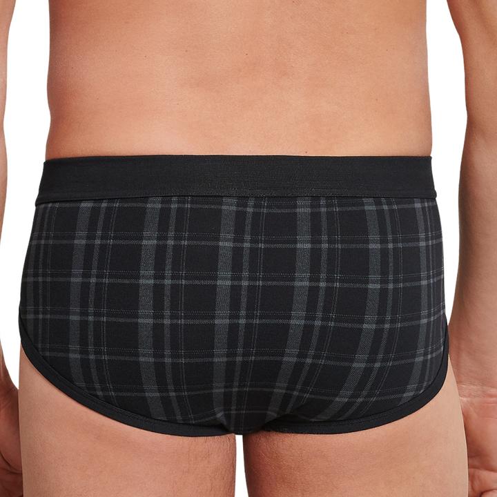 Actual product image Schiesser 4-pack Original Classics fine-rib sports briefs with Eingriff (M, pack of 4)