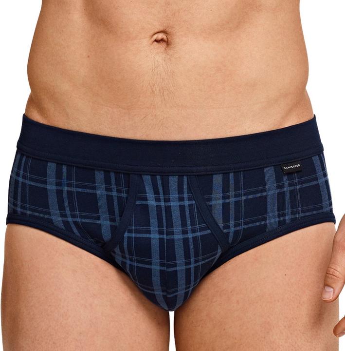 Actual product image Schiesser 4-pack Original Classics fine-rib sports briefs with Eingriff (4XL, pack of 4)