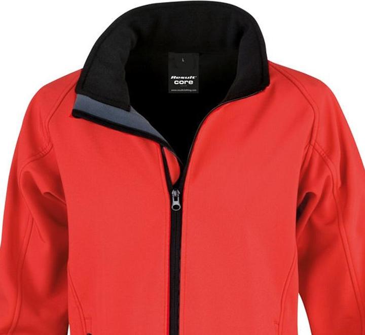 Actual product image Result Clothing Womens/Ladies Printable Soft Shell Jacket (XL)