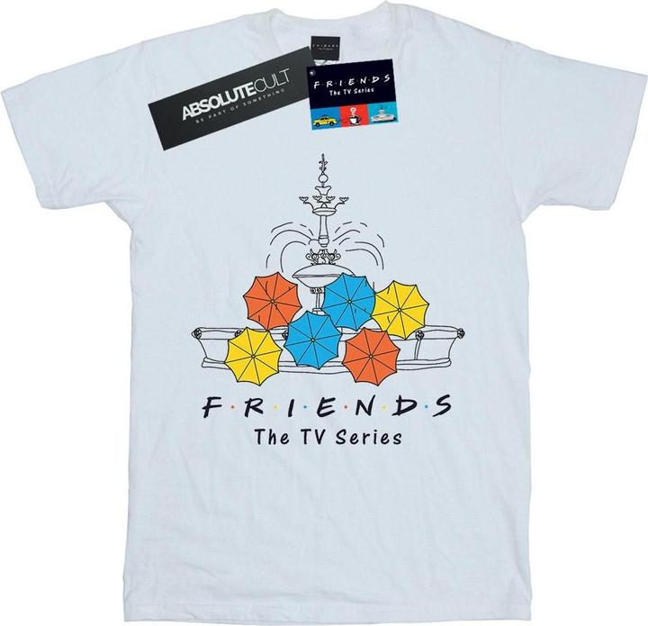 Produktbild Friends Fountain And Umbrellas TShirt Mädchen (140, 146)