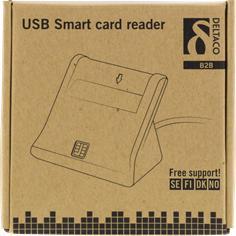 Produktbild Deltaco Chipkartenleser (USB 2.0)